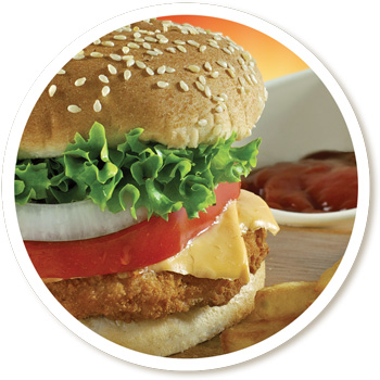 Hamburguesa de Pollo